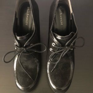 Black Lace up Booties